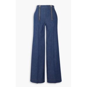 NEW! VICTORIA BECKHAM high rise wide leg jeans - 26